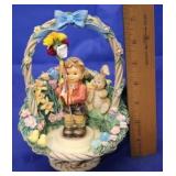 Hummel Figure & Base "Spring Gifts/Joys of Spring"
