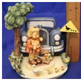 Hummel Figure & Stand "Darling Duckling/ Duck Cros