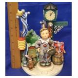 Hummel Figure & Stand "Carnival/ Candlelight Carna