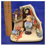 Hummel figure & Stand "Christmas Time"