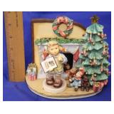 Hummel figure & Stand "Night Before Christmas"