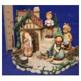 Hummel figures & stand "Home Sweet Home"