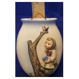 Hummel Hanging Basket "Girl Singing to Bird"