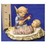 Hummel Candle Holder "Angel with Baby" AS IS BROKN