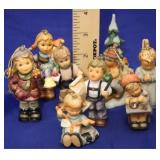 8pc Hummel Christmas Ornaments