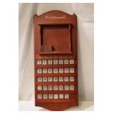 Hummel Wooden Calendar