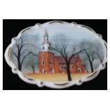 P Buckley Moss Church Pin
