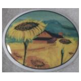 P Buckely Moss Field of Sunshine Pin