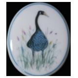 P Buckley Moss Summer Day Pin