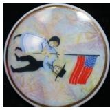 P Buckley Moss Summer Celebration Pin