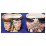 2pc Avon Toby Mugs