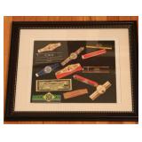Framed Cigar Labels