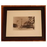 Clarendon Trolly Framed Print