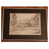 Monticello Framed Print
