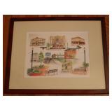 Artist Signed Framed Print