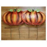 Pumpkin Yard Decorations (2pcs)