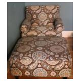 Fusion Furniture Chair w/ottoman