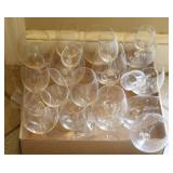 Tray Lot of Assorted Glasses
