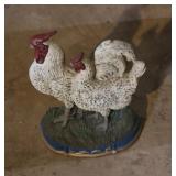Cast Iron Rooster Door Stop