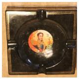 Large Cigar Advertising Ashtray