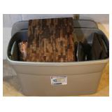 Tote of Assorted Items