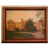 Oil on Board Painting - signed