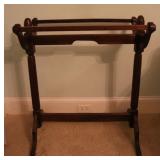 Wood Blanket/Quilt Stand