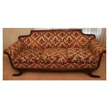 Vintage Clawfoot Sofa