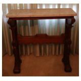 Vintage Marble Top Side Table