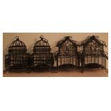 Set of 4 Metal Candle Holders