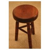 Vintage Handmade Wood Stool