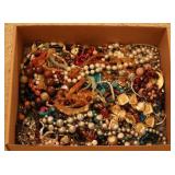 Tray Lot of Assorted Costume Jewelry