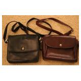 Pair of Aigner Leather Purses