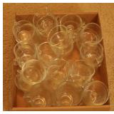 Tray Lot of Assorted Punch Cups