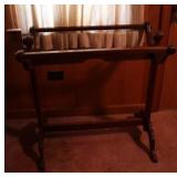 Wood Blanket/Quilt Rack - as is