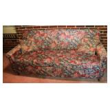 Floral Patterned Sofa-Sleeper