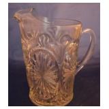 Pressed Glass Pitcher