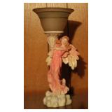Angel Statue w/Oil Holder