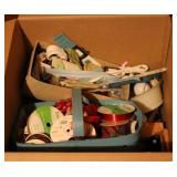 Box Lot of Assorted Sewing Items