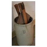 Antique 5-gallon Crock w/contents