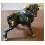 Mid-Century Pottery Bull Figure