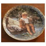 "Gone Fishing" Plate