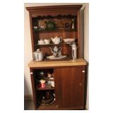 Mid-Century Bar Cabinet - WITHOUT CONTENTS