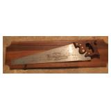Bicentennial Disston Saw w/Plaque