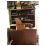 Wood Cabine with Contents