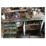 Wood Workbench w/Assorted Tools