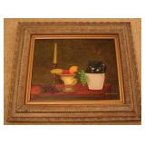 Oil on Board Painting - signed