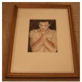 Framed Watercolor by NY Artist - signed