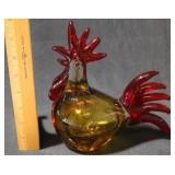 Murano Glass Rooster - AS IS - Chipped
