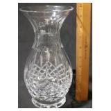 Galway Crystal Vase - Signed